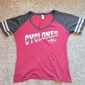 Iowa State Cyclones V-Neck T-Shirt